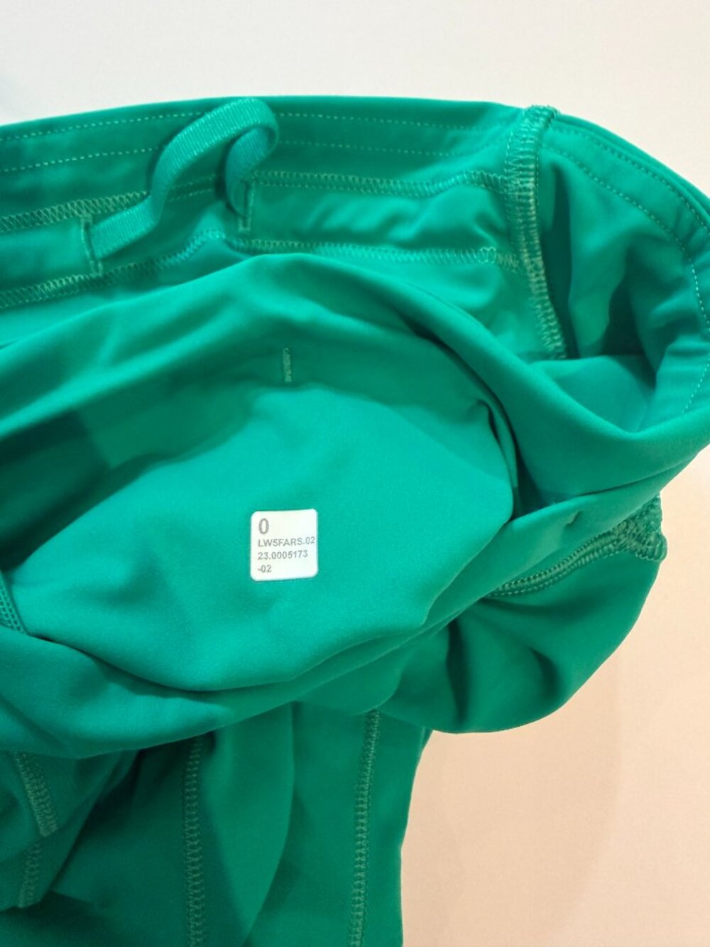 Lululemon Fast and Free High Rise Tight 25" Green Size 0 Nulux Leggings - Picture 3 of 4